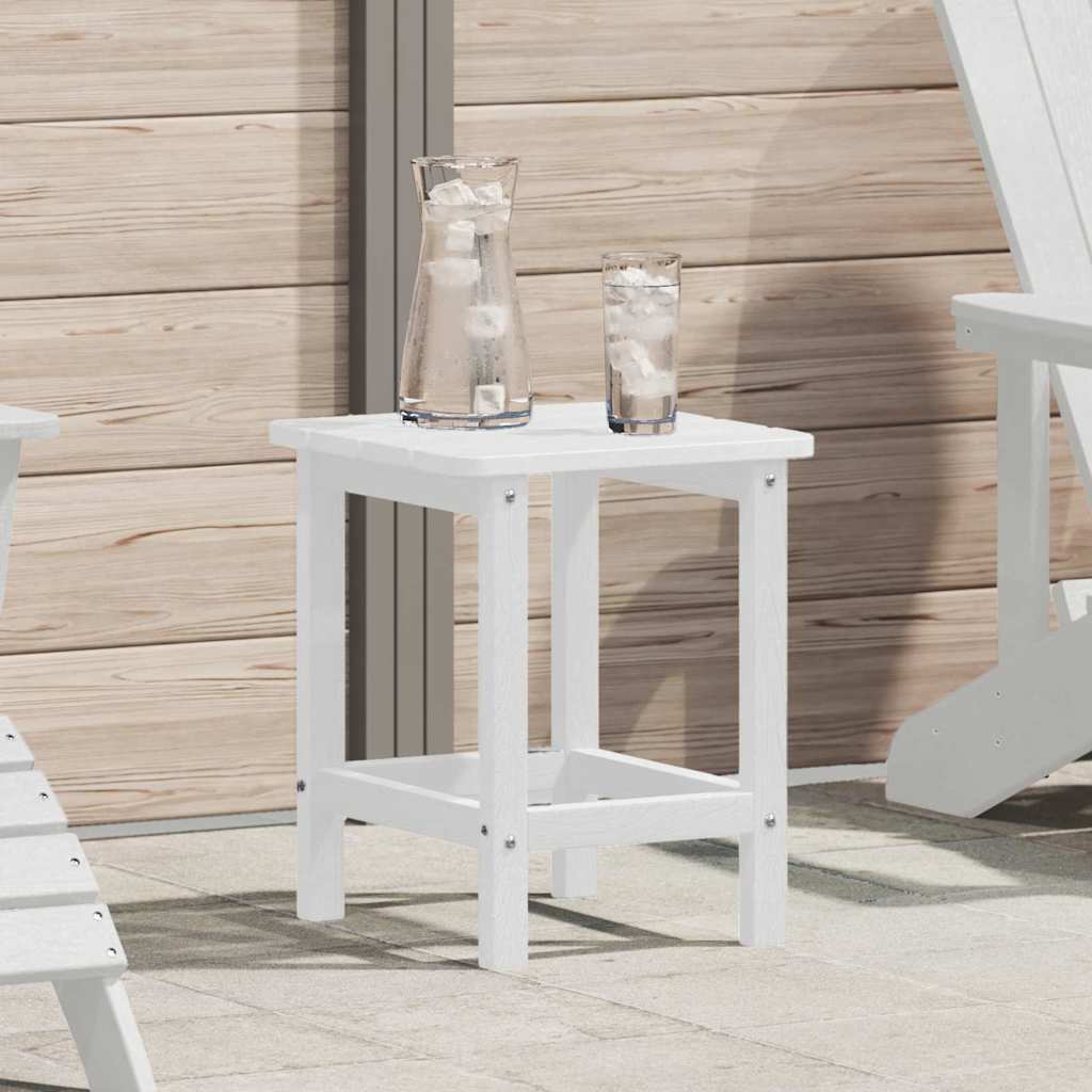 Adirondack Beistelltisch Weiß 38 x 38 x 46 cm HDPE