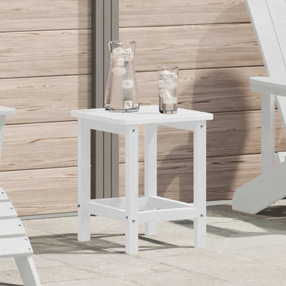 Adirondack Beistelltisch Weiß 38 x 38 x 46 cm HDPE