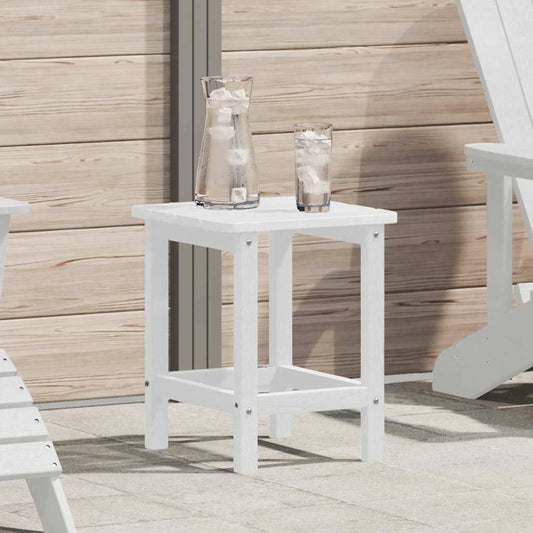 Adirondack Beistelltisch Weiß 38 x 38 x 46 cm HDPE