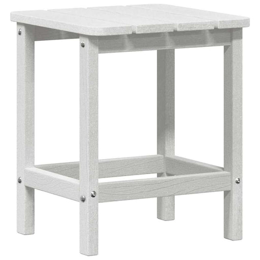 Adirondack Beistelltisch Weiß 38 x 38 x 46 cm HDPE