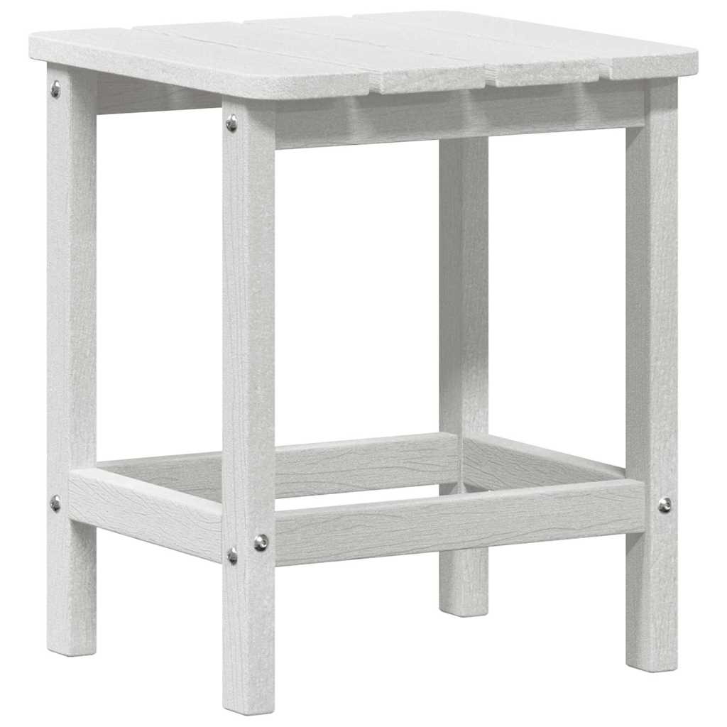 Adirondack Beistelltisch Weiß 38 x 38 x 46 cm HDPE