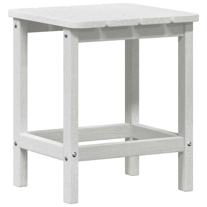 Adirondack Beistelltisch Weiß 38 x 38 x 46 cm HDPE