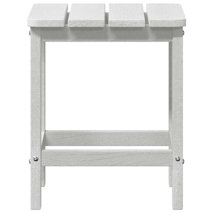 Adirondack Beistelltisch Weiß 38 x 38 x 46 cm HDPE