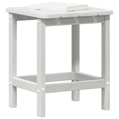 Adirondack Beistelltisch Weiß 38 x 38 x 46 cm HDPE