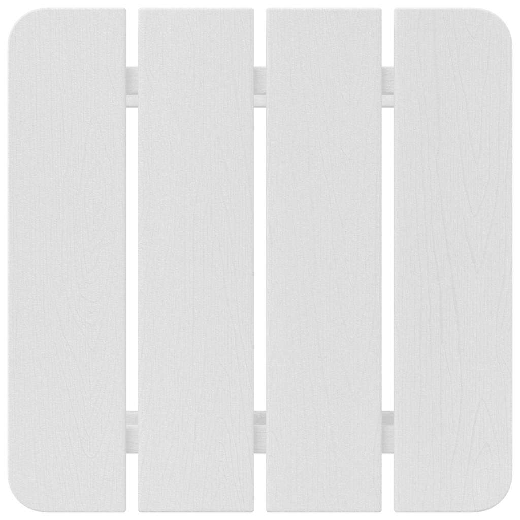 Adirondack Beistelltisch Weiß 38 x 38 x 46 cm HDPE