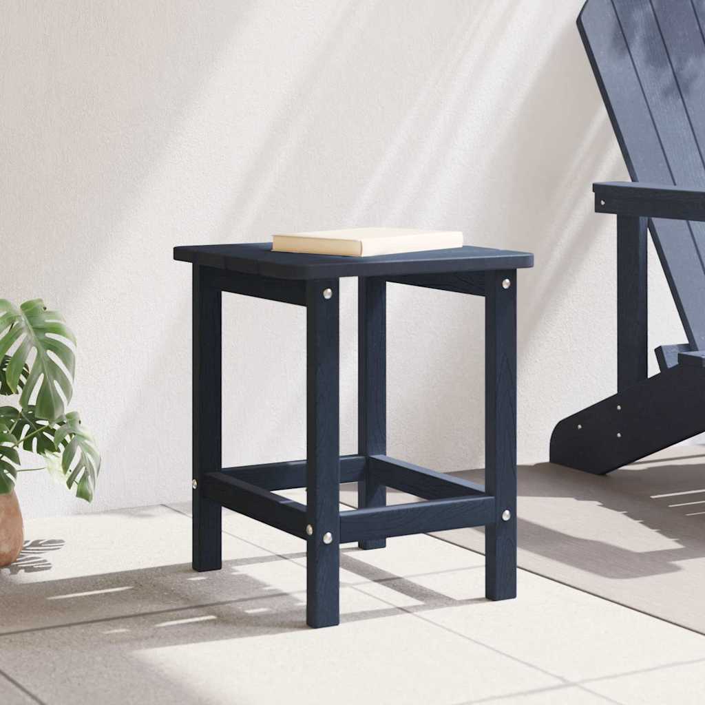 Adirondack Beistelltisch Marineblau 38 x 38 x 46 cm HDPE
