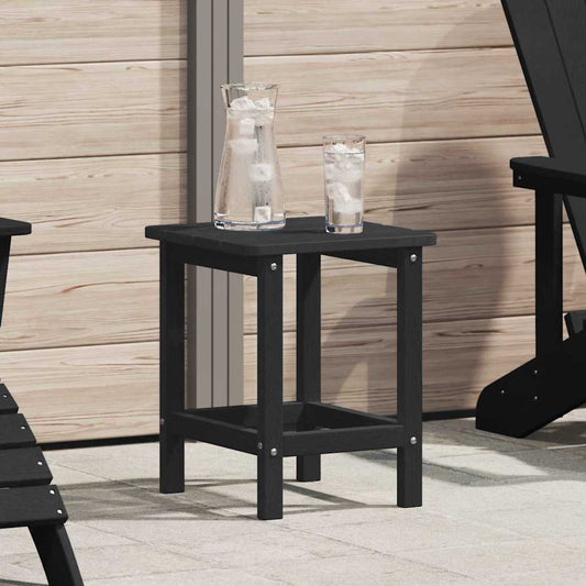Adirondack Beistelltisch Schwarz 38 x 38 x 46 cm HDPE