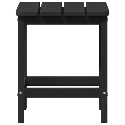 Adirondack Beistelltisch Schwarz 38 x 38 x 46 cm HDPE