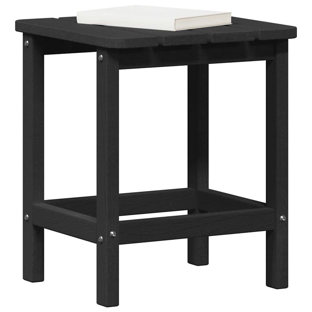 Adirondack Beistelltisch Schwarz 38 x 38 x 46 cm HDPE