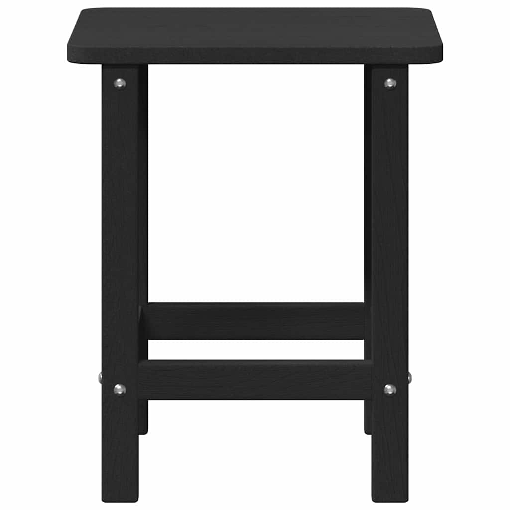 Adirondack Beistelltisch Schwarz 38 x 38 x 46 cm HDPE