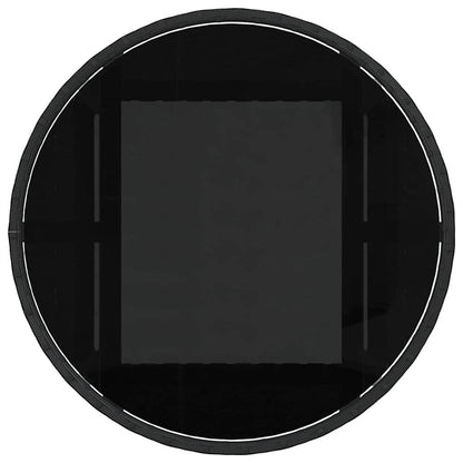 Garten Essgruppe 5 pcs Schwarz Poly Rattan