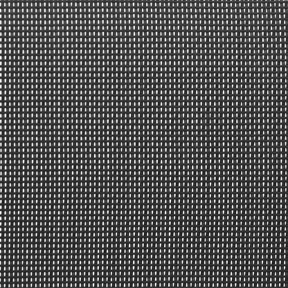 Garten Bistro Set 3 pcs Schwarz Stahl