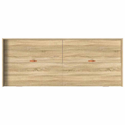 Bettrahmen mit Kopfteil Sonoma-Eiche 70 x 190 cm Holzwerkstoff