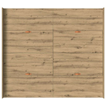 Aufbewahrungsbettgestell Artisan-Eiche 180 x 200 cm