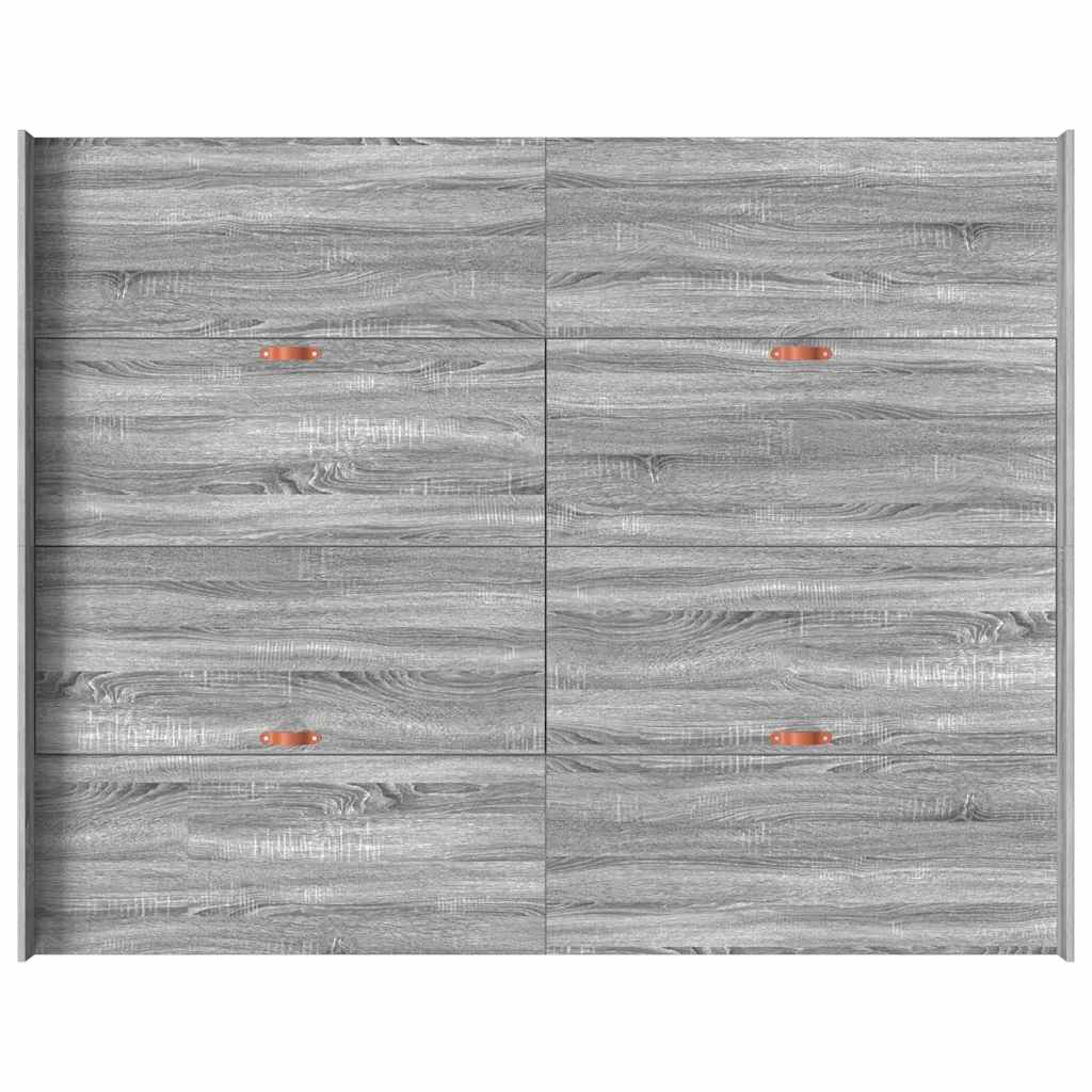 Aufbewahrungsbettgestell Graues Sonoma 160 x 200 cm