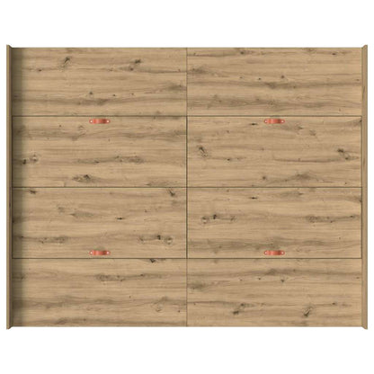 Aufbewahrungsbettgestell Artisan-Eiche 160 x 200 cm