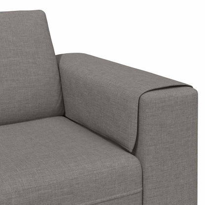 Sofa Set Taupe Stoff