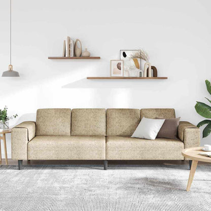 Sofa Set Hellgrau Faux Wildleder