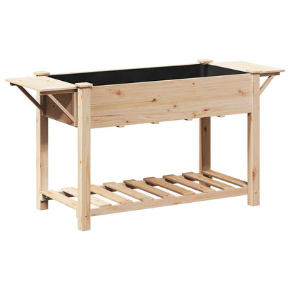 Gartenblumentopf Beige 155 x 59 x 76.5 cm Massives Fichtenholz