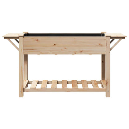 Gartenblumentopf Beige 155 x 59 x 76.5 cm Massives Fichtenholz