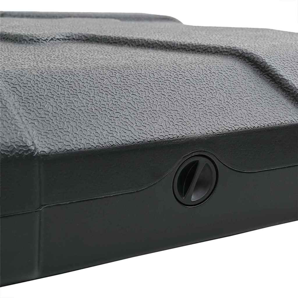 Regenschutzständer Set 2 pcs Schwarz 88.5 x 88.5 x 12 cm
