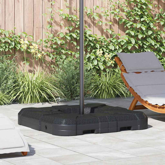 Regenschutzständer Set 2 pcs Schwarz 88.5 x 88.5 x 12 cm