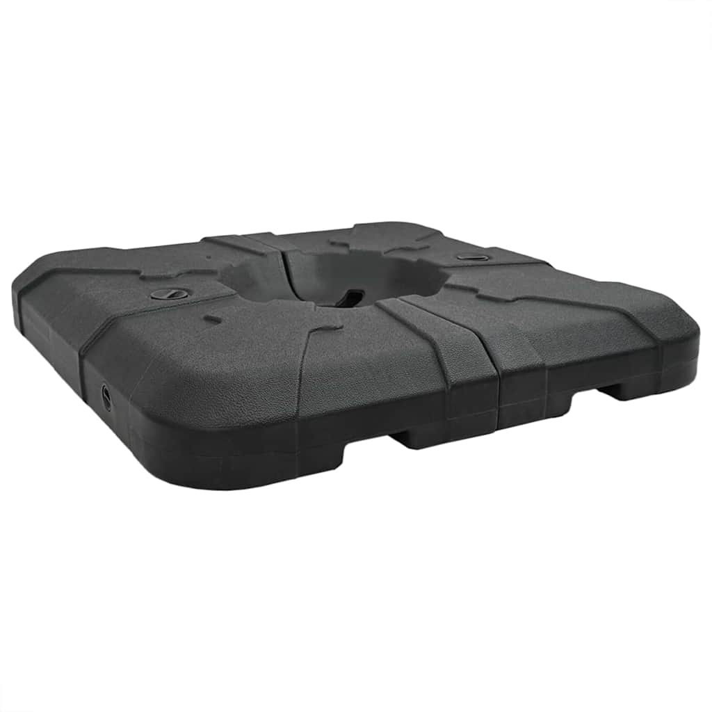 Regenschutzständer Set 2 pcs Schwarz 88.5 x 88.5 x 12 cm