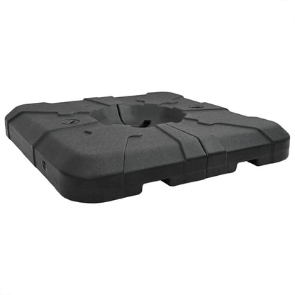 Regenschutzständer Set 2 pcs Schwarz 88.5 x 88.5 x 12 cm