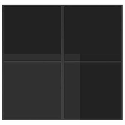 Garten Essgruppe 9 pcs Schwarz Stahl