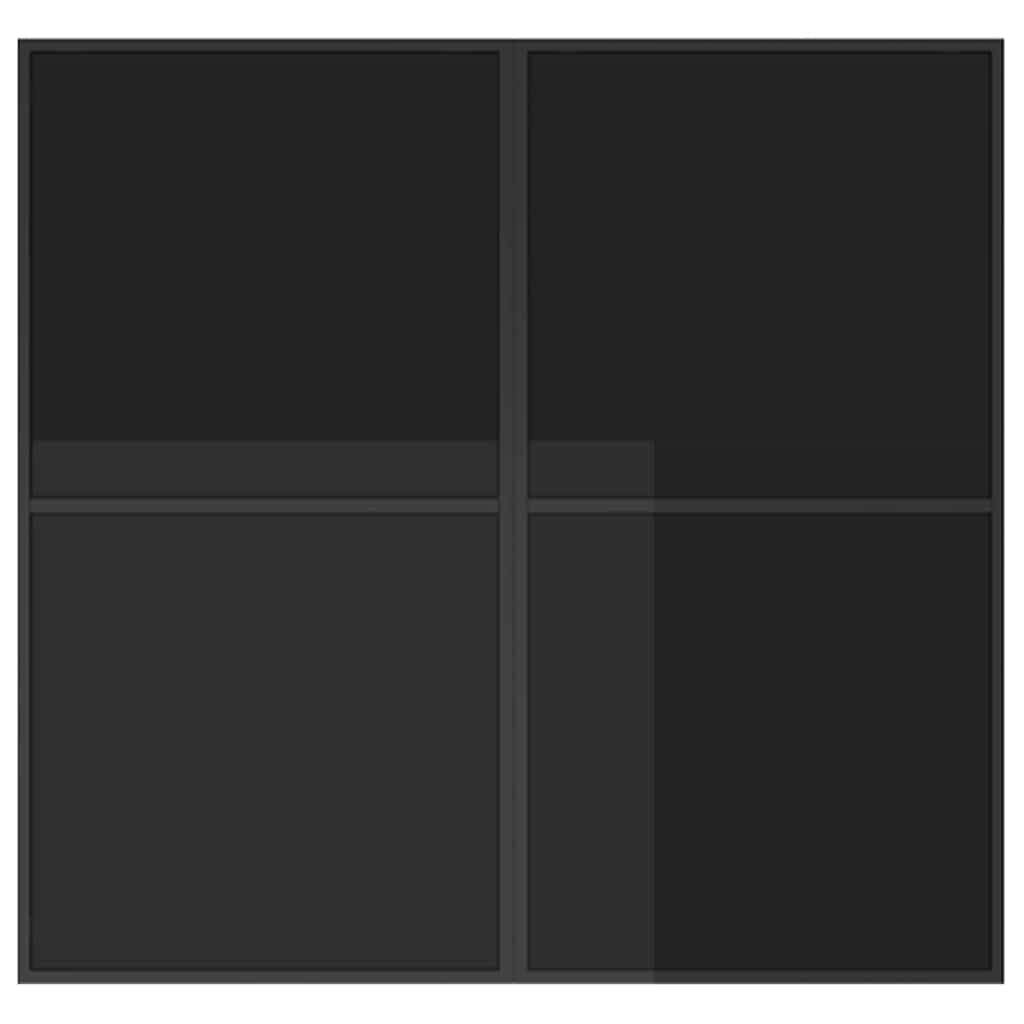 Garten Essgruppe 5 pcs Schwarz Stahl