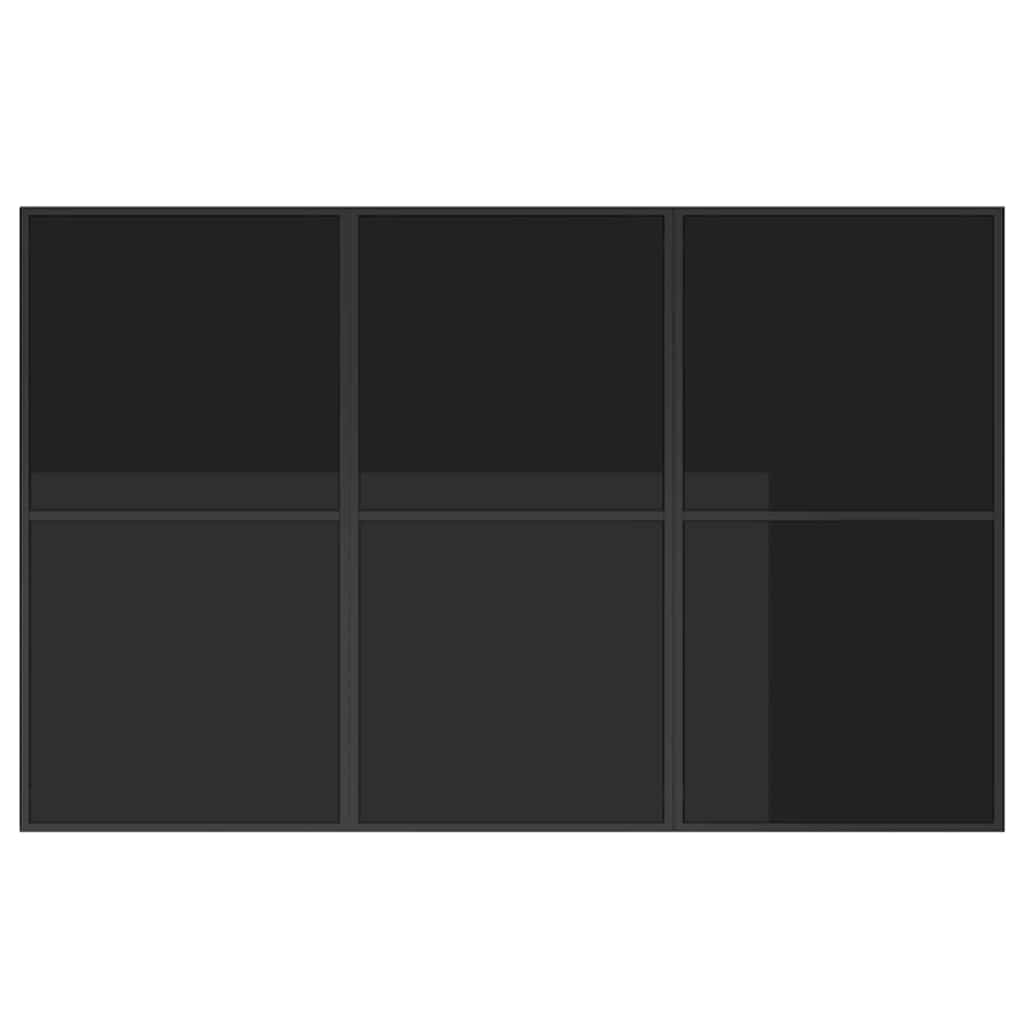 Garten Essgruppe 11 pcs Schwarz Stahl
