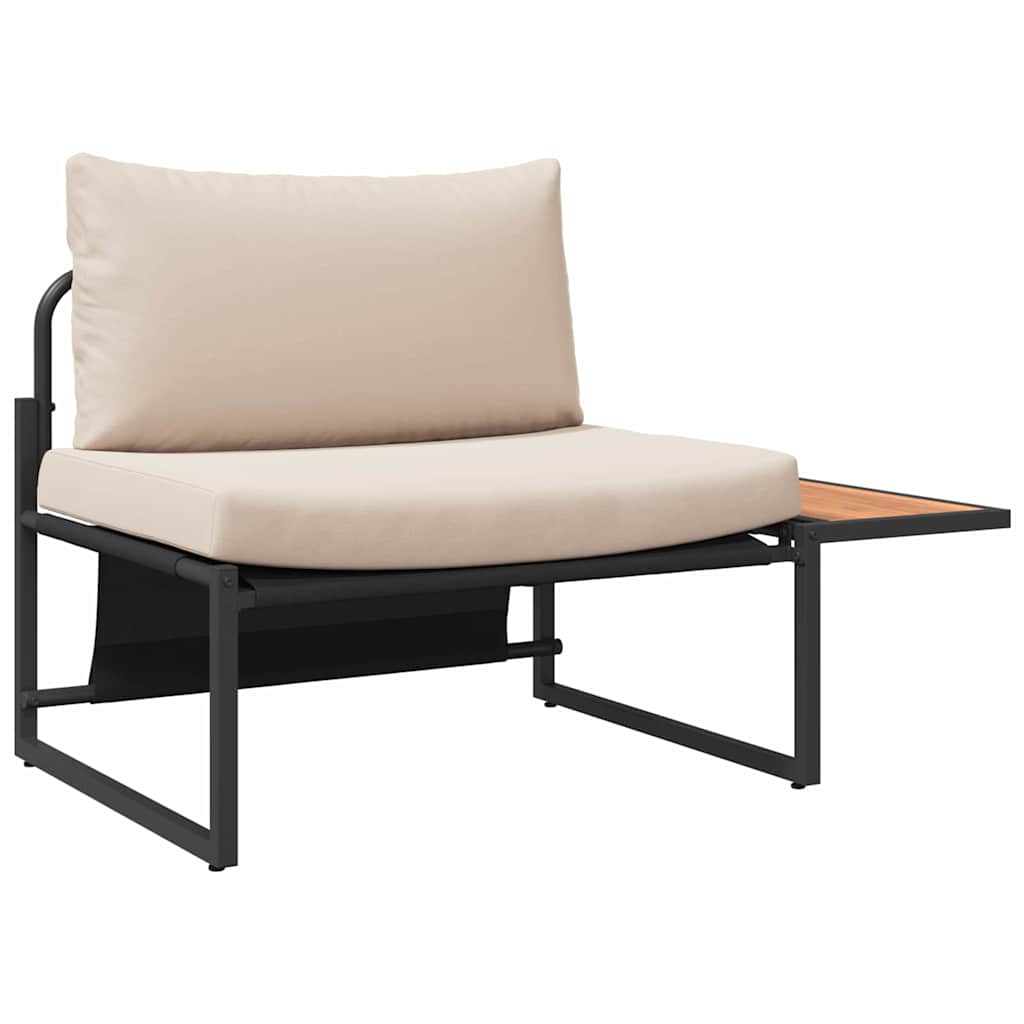 Garten Essgruppe 3 pcs Taupe Stahl