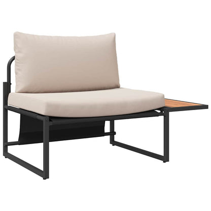 Garten Essgruppe 3 pcs Taupe Stahl
