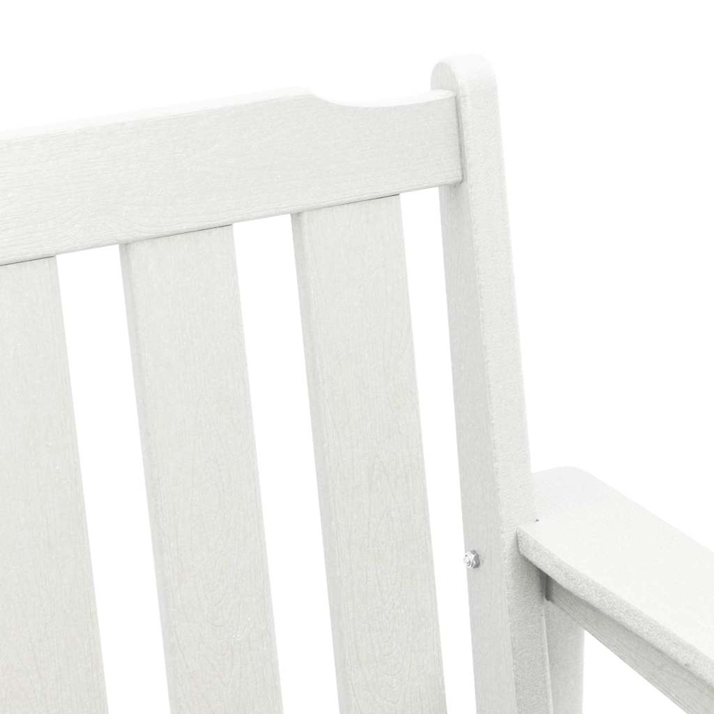 Garten-Essstuhl 4 pcs Weiß 65,5 x 55,5 x 88 cm Plastik