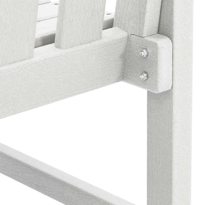 Garten-Essstuhl 4 pcs Weiß 65,5 x 55,5 x 88 cm Plastik