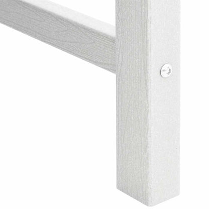 Garten-Essstuhl 4 pcs Weiß 65,5 x 55,5 x 88 cm Plastik