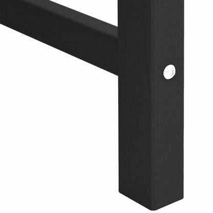 Garten-Essstuhl 4 pcs Schwarz 65,5 x 55,5 x 88 cm Plastik