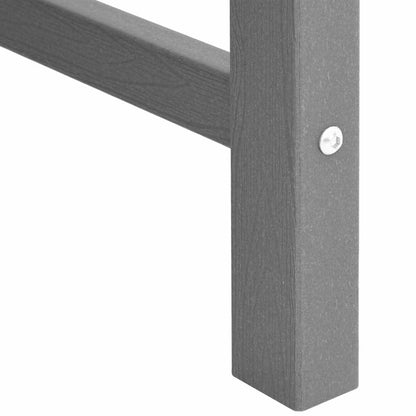 Garten-Essstuhl 4 pcs Hellgrau 65,5 x 55,5 x 88 cm Plastik