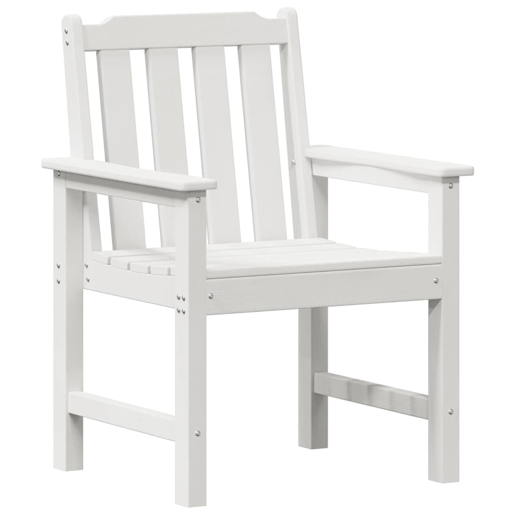 Garten-Essstuhl 6 pcs Weiß 65,5 x 55,5 x 88 cm Plastik