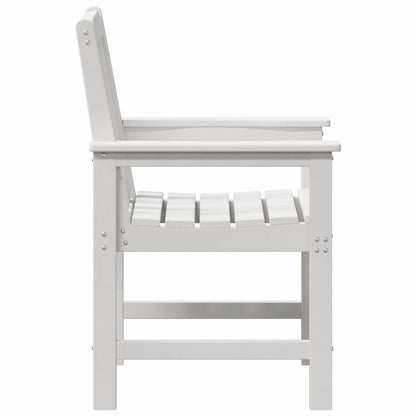 Garten-Essstuhl 6 pcs Weiß 65,5 x 55,5 x 88 cm Plastik