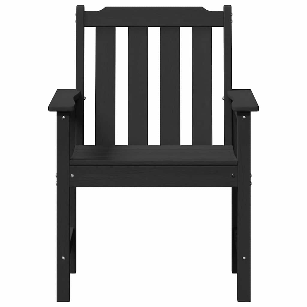 Garten-Essstuhl 6 pcs Schwarz 65,5 x 55,5 x 88 cm Plastik