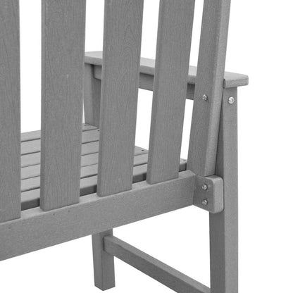 Garten-Essstuhl 6 pcs Hellgrau 65,5 x 55,5 x 88 cm Plastik