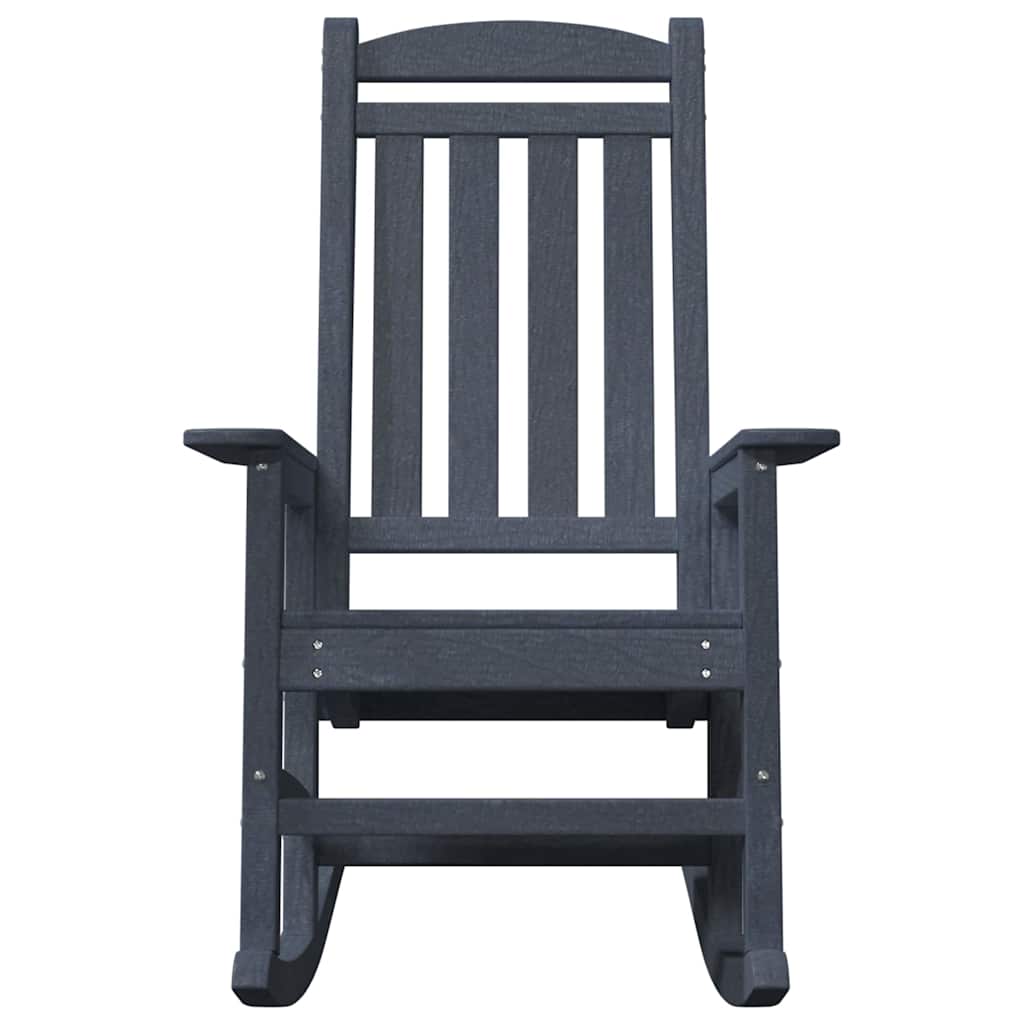 Schaukelstuhl für den Garten 2 pcs Marineblau 70 x 92 x 108cm
