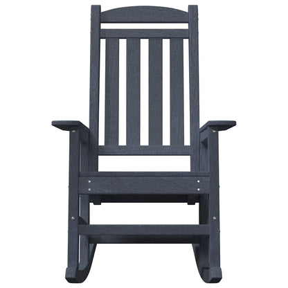 Schaukelstuhl für den Garten 2 pcs Marineblau 70 x 92 x 108cm