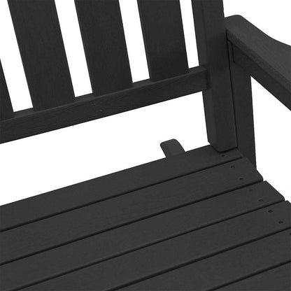 Schaukelstuhl für den Garten 3 pcs Schwarz 38 x 38 x 46cm