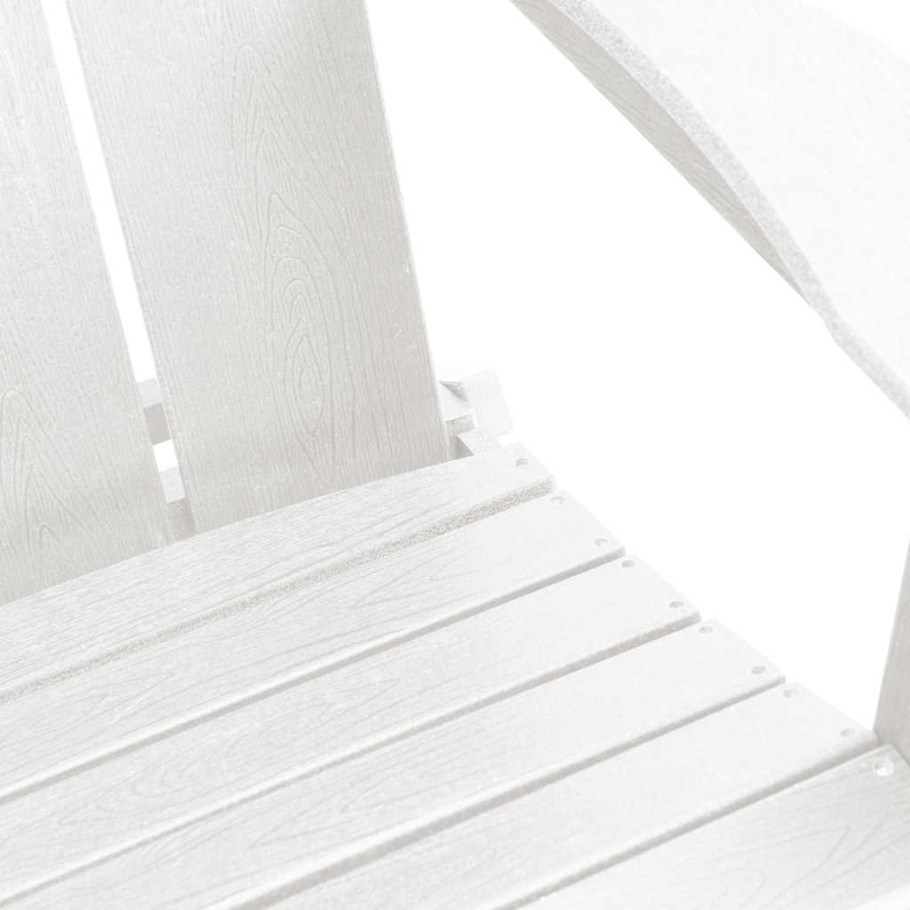 Garten Lounge Möbel 2 pcs Weiß 74.5 x 80.5 x 90cm Plastik