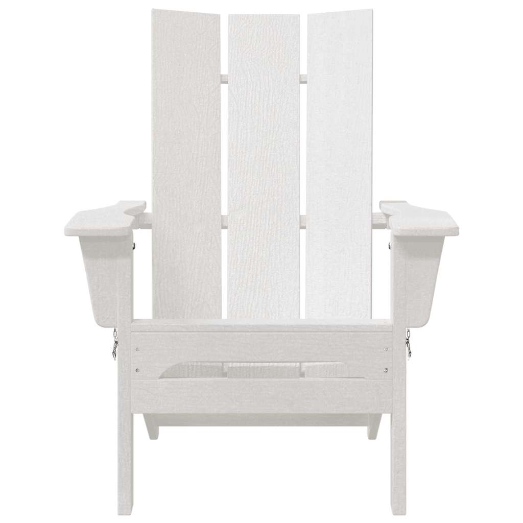 Garten Lounge Möbel 2 pcs Weiß 74.5 x 80.5 x 90cm Plastik