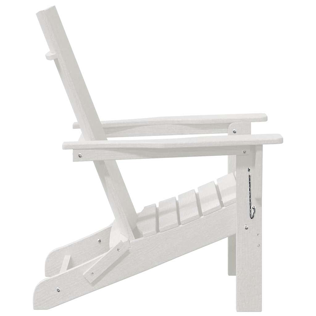 Garten Lounge Möbel 2 pcs Weiß 74.5 x 80.5 x 90cm Plastik