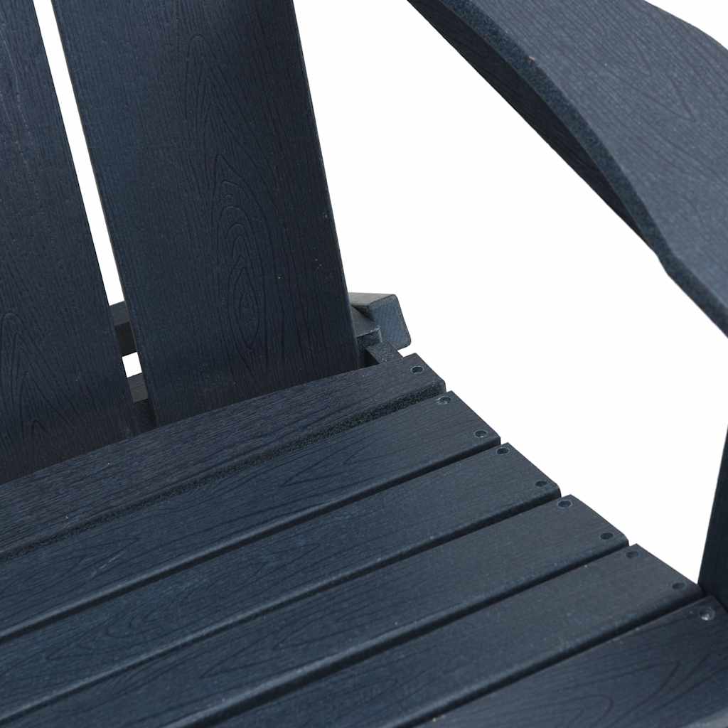 Garten Lounge Möbel 2 pcs Marineblau 74.5 x 80.5 x 90cm Plastik