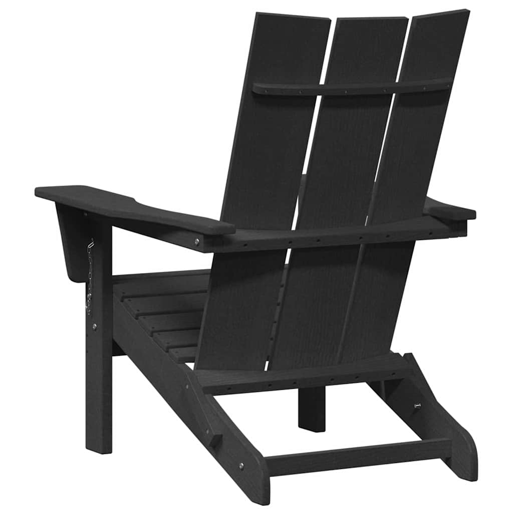 Garten Lounge Möbel 2 pcs Schwarz 74.5 x 80.5 x 90cm Plastik